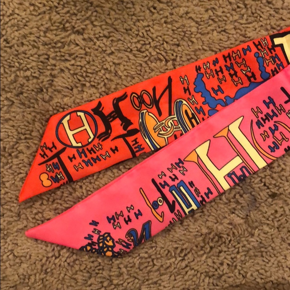 Set of 5 Twilly scarves